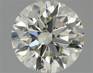 Picture of Natural Diamond 0.80 Carats, Round with Excellent Cut, M Color, SI2 Clarity and Certified by GIA