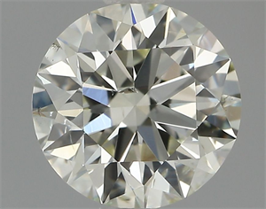 Picture of Natural Diamond 0.80 Carats, Round with Excellent Cut, M Color, SI2 Clarity and Certified by GIA