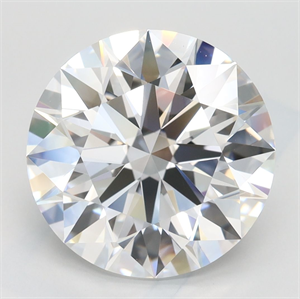 Picture of Lab Grown Diamond 4.46 Carats, Round with Excellent Cut, D Color, VVS1 Clarity and Certified by GIA