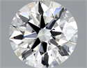 Diamante Natural 1.02 quilates, Redondo , Color E, claridad VVS2 y certificado GIA