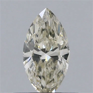 Picture of Natural Diamond 0.40 Carats, Marquise with  Cut, K Color, VS2 Clarity and Certified by IGI