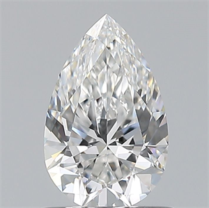 Picture of Natural Diamond 0.70 Carats, Pear with  Cut, F Color, IF Clarity and Certified by GIA