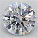 Del inventario de diamantes de laboratorio, 2.06 quilates, Redondo , Color E, claridad VS1 y certificado IGI