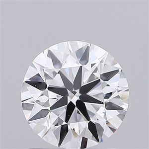 Picture of Lab Grown Diamond 0.99 Carats, Round with Excellent Cut, D Color, VVS1 Clarity and Certified by IGI