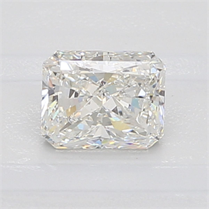 Picture of Natural Diamond 0.87 Carats, Radiant with  Cut, H Color, SI2 Clarity and Certified by GIA