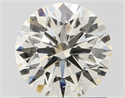 Natural Diamond 1.02 Carats, Round with Excellent Cut, J Color, SI1 Clarity and Certified by IGI