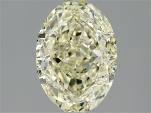 Picture of Natural Diamond 2.01 Carats, Oval with  Cut, N Color, VS1 Clarity and Certified by GIA