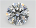 Lab Grown Diamond 2.06 Carats, Round with Excellent Cut, E Color, VS1 Clarity and Certified by GIA
