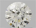 Diamante Natural 0.61 quilates, Redondo , Color I, claridad VVS2 y certificado GIA