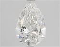 Diamante Natural 1.70 quilates, De pera , Color F, claridad SI1 y certificado GIA