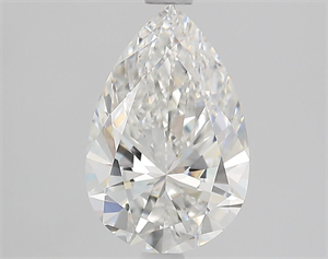 Foto Diamante Natural 1.70 quilates, De pera , Color F, claridad SI1 y certificado GIA de