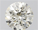 Diamante Natural 0.55 quilates, Redondo , Color J, claridad VVS1 y certificado IGI