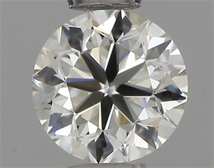 Picture of Natural Diamond 0.41 Carats, Round with Very Good Cut, I Color, VVS1 Clarity and Certified by IGI