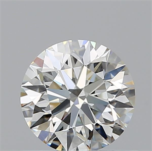 Picture of Natural Diamond 0.60 Carats, Round with Excellent Cut, J Color, VVS2 Clarity and Certified by GIA