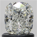 Natural Diamond 1.01 Carats, Cushion with  Cut, J Color, I1 Clarity and Certified by GIA