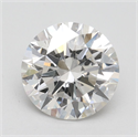Lab Grown Diamond 2.51 Carats, Round with Excellent Cut, F Color, VS1 Clarity and Certified by IGI