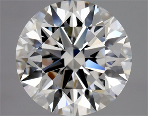 Picture of Natural Diamond 3.80 Carats, Round with Excellent Cut, E Color, VVS1 Clarity and Certified by GIA