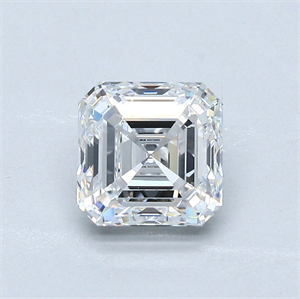 Picture of Natural Diamond 1.50 Carats, Asscher with  Cut, F Color, VS1 Clarity and Certified by GIA