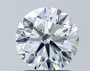 Foto Diamante Natural 1.50 quilates, Redondo , Color E, claridad SI1 y certificado GIA de