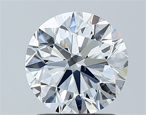 Foto Diamante Natural 1.50 quilates, Redondo , Color E, claridad SI1 y certificado GIA de