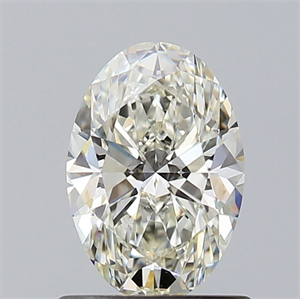 Foto Diamante Natural 0.81 quilates, Ovalado , Color J, claridad VS1 y certificado GIA de