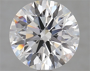 Picture of Lab Grown Diamond 3.01 Carats, Round with Ideal Cut, D Color, VVS1 Clarity and Certified by IGI