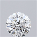 Diamante Natural 0.40 quilates, Redondo , Color H, claridad VS1 y certificado GIA