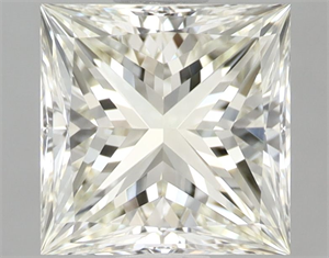 Foto Diamante Natural 1.51 quilates, Princesa , Color K, claridad VVS2 y certificado IGI de