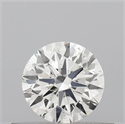 Diamante Natural 0.40 quilates, Redondo , Color H, claridad SI1 y certificado IGI