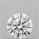 Diamante Natural 0.40 quilates, Redondo , Color H, claridad SI1 y certificado IGI