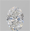 Diamante Natural 0.90 quilates, Ovalado , Color E, claridad SI1 y certificado GIA