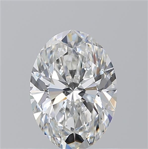Picture of Natural Diamond 0.90 Carats, Oval with  Cut, F Color, VS2 Clarity and Certified by GIA