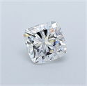 Diamante Natural 0.37 quilates, Del cojín , Color F, claridad VS2 y certificado GIA