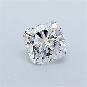 Foto Diamante Natural 0.37 quilates, Del cojín , Color F, claridad VS2 y certificado GIA de