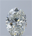 Diamante Natural 1.00 quilates, Ovalado , Color I, claridad I1 y certificado GIA