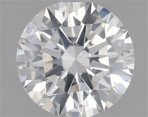 Picture of Natural Diamond 1.02 Carats, Round with Excellent Cut, H Color, SI1 Clarity and Certified by GIA