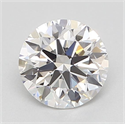 Natural Diamond 0.40 Carats, Round with Excellent Cut, F Color, VVS1 Clarity and Certified by GIA