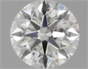 Natural Diamond 0.90 Carats, Round with Excellent Cut, E Color, SI1 Clarity and Certified by GIA
