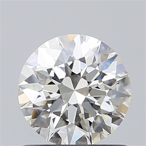 Picture of Natural Diamond 0.71 Carats, Round with Excellent Cut, I Color, VS2 Clarity and Certified by GIA