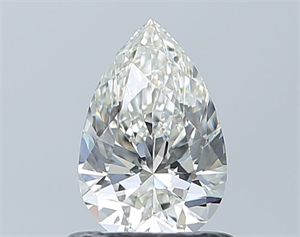 Picture of Natural Diamond 0.70 Carats, Pear with  Cut, I Color, VVS1 Clarity and Certified by GIA