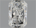 Diamante Natural 0.71 quilates, Radiante , Color E, claridad SI2 y certificado HRD