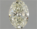 Diamante Natural 1.53 quilates, Ovalado , Color M, claridad SI2 y certificado GIA
