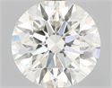 Natural Diamond 0.81 Carats, Round with Excellent Cut, J Color, VVS2 Clarity and Certified by GIA