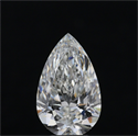 Natural Diamond 3.09 Carats, Pear with  Cut, G Color, SI2 Clarity and Certified by GIA