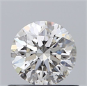 Diamante Natural 0.60 quilates, Redondo , Color H, claridad SI1 y certificado GIA