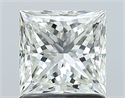 Diamante Natural 1.26 quilates, Princesa , Color J, claridad VS1 y certificado GIA