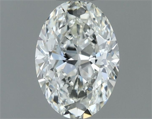 Foto Diamante Natural 0.50 quilates, Ovalado , Color H, claridad VVS2 y certificado IGI de