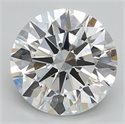 Del inventario de diamantes de laboratorio, 2.04 quilates, Redondo , Color D, claridad VS1 y certificado IGI