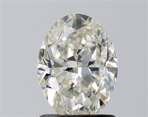 Picture of Natural Diamond 1.20 Carats, Oval with  Cut, I Color, SI1 Clarity and Certified by GIA