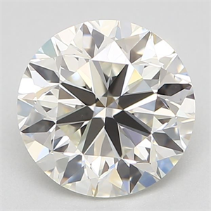 Picture of Natural Diamond 0.91 Carats, Round with Very Good Cut, J Color, VS1 Clarity and Certified by GIA